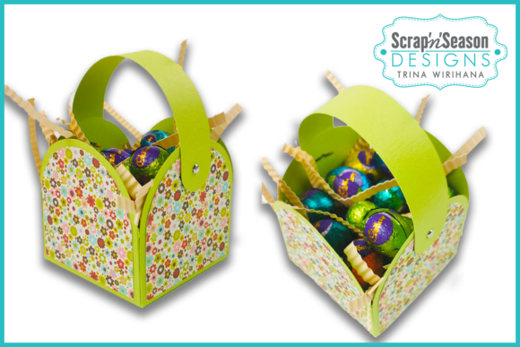 3D Box - Easter Basket: A Creative Crafting Solution for Holiday Projects