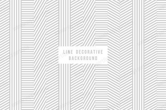 Abstract Retro Line Pattern Template Art: A Practical Review