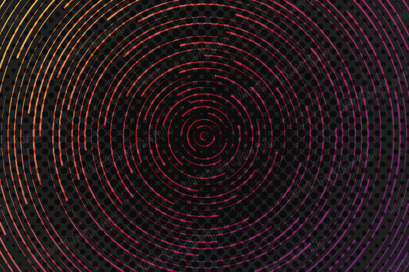 Abstract Swirl Line Futuristic Pattern