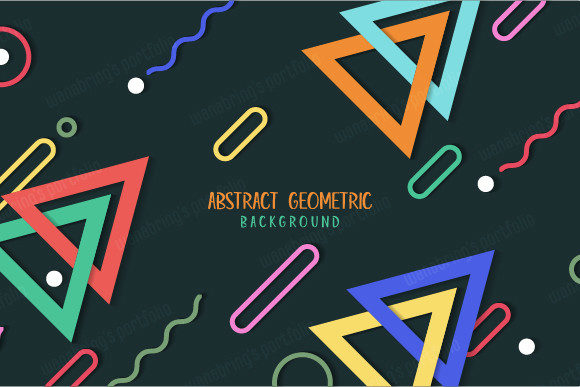Abstract Triangles Pattern Design Style: A Modern Approach to Geometric Art