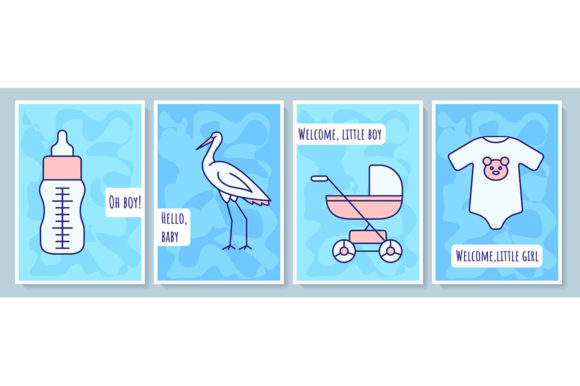 Baby Shower Greeting Card Set: A Creative and Practical Choice for Celebrating New Life
