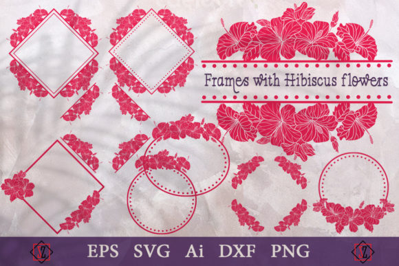 Evaluating Hibiscus Floral Frames for Creative Projects