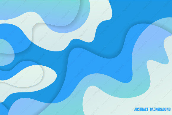 Exploring the Beauty of Abstract Sea Color Water Doodle Style in Modern Graphic Design