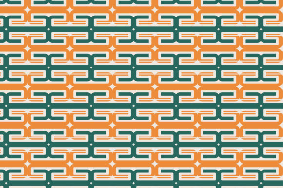 Green Orange Stripped Line Star Pattern: A Versatile Design Solution for Modern Projects