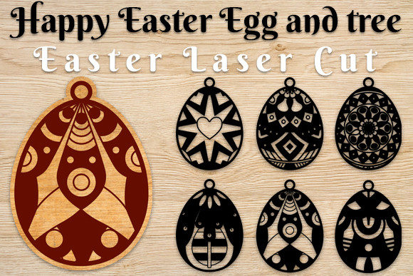 Happy Easter Egg Laser Cut SVG: A Creative and Versatile Design for Modern Crafters