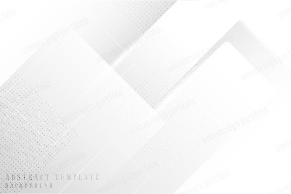 How to Use the Abstract White Geometric Square Template in Your Design Workflow