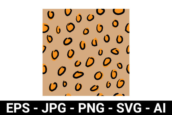 Leopard Seamless Pattern for Background
