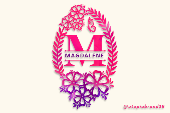 Magdalene Monogram: Elevating Personal Branding and Design with Authentic Typography