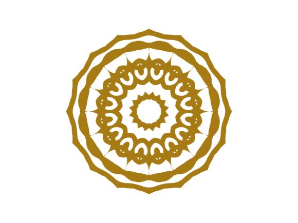 Mandala Gold Circular Line: A Versatile Design Element