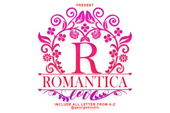 Romantica Monogram: A Font for Timeless Elegance
