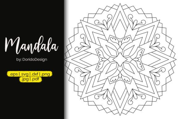 Star Mandala Coloring Page - Vol 52