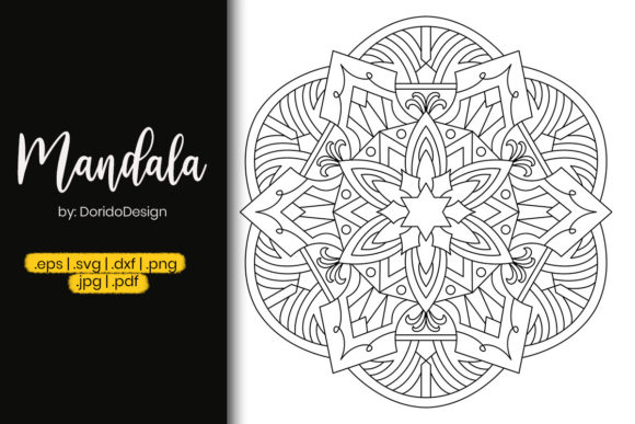 Star Mandala Coloring Page - Vol 86
