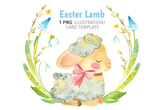 The Strategic Integration of Easter Lamb Clipart and Card Template in Modern Religious Design